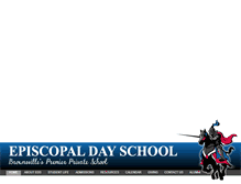 Tablet Screenshot of episcopaldayschool.net